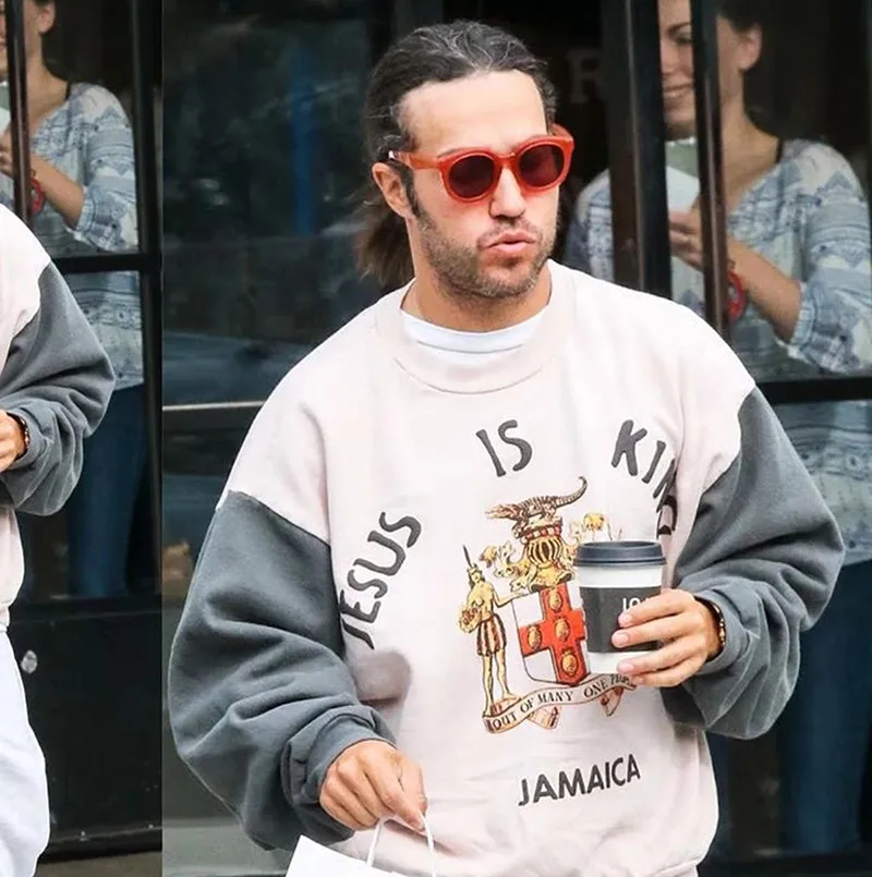 Top Version Street Wear Jesus Is King Hoodie Hooded Kanye West Jesus Is King Jamaica Color Blocking Women Men Sweatshirts
Top Version Street Wear Jesus Is King Hoodie Hooded Kanye West Jesus Is King Jamaica Color Blocking Women Men Sweatshirts