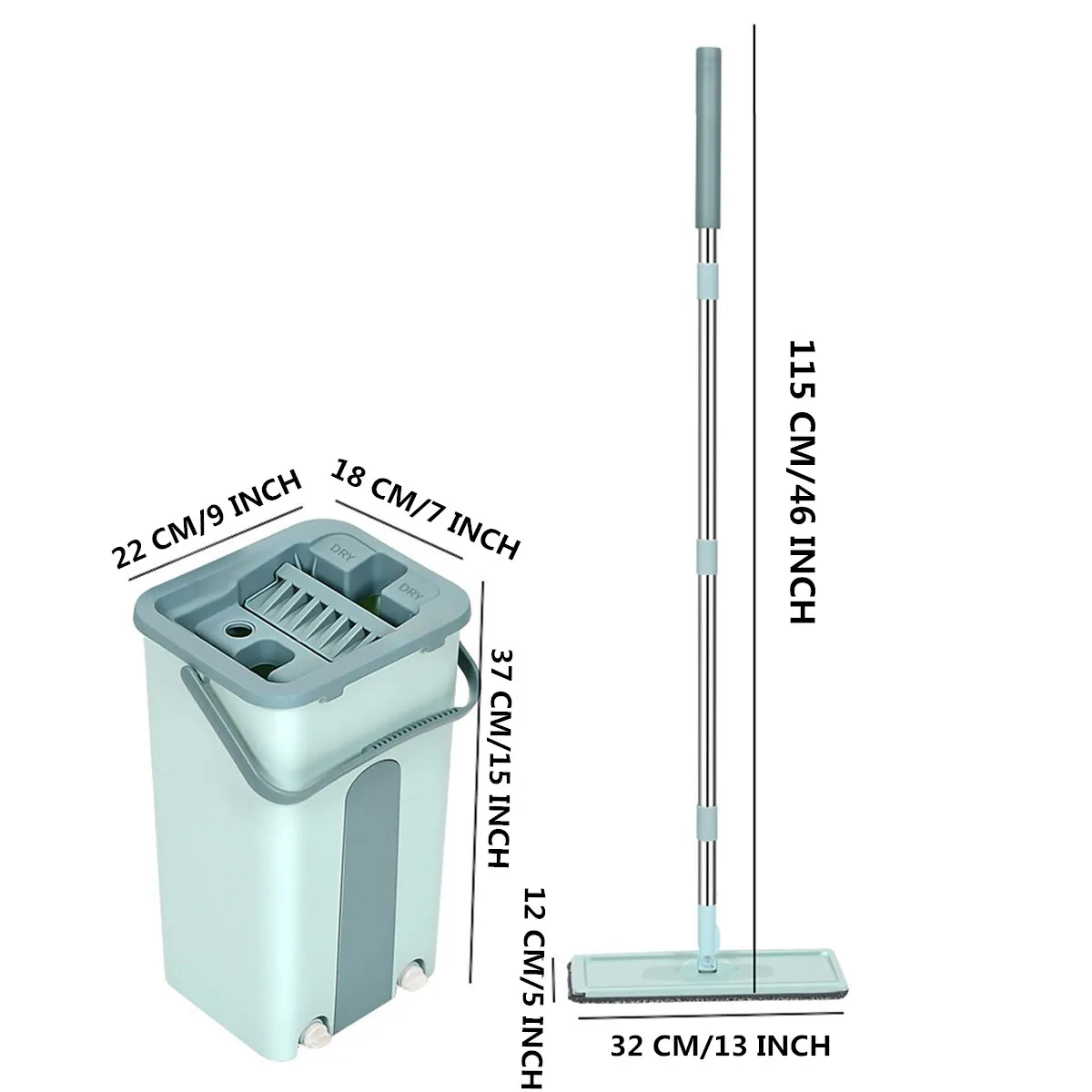 Cleaner Easy Self Cleaning Dry Wet Dual Use Washable Mop Mop For Wash Floor Hand-Free Flat Squeegee Mop Bucket Wringing Floor
Cleaner Easy Self Cleaning Dry Wet Dual Use Washable Mop Mop For Wash Floor Hand-Free Flat Squeegee Mop Bucket Wringing Floor