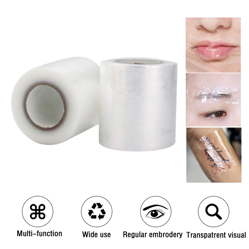 1 Roll 40mm*200m Tattoo Clear Wrap Cover Preservative Film Tattoo Film Permanent Makeup Tattoo Eyebrow Supplies
1 Roll 40mm*200m Tattoo Clear Wrap Cover Preservative Film Tattoo Film Permanent Makeup Tattoo Eyebrow Supplies