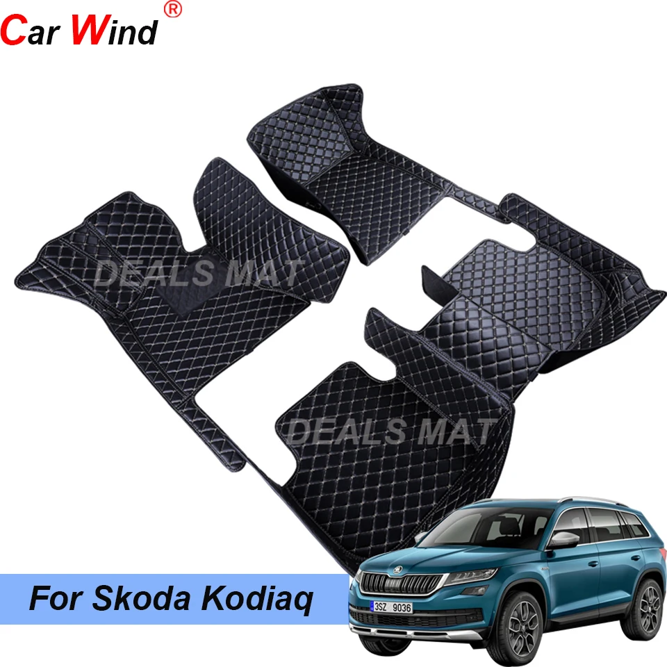 100% Fit Auto Car Mats With Pockets Floor Carpet Rugs For skoda kodiaq 2017 2018 2019 accessories
100% Fit Auto Car Mats With Pockets Floor Carpet Rugs For skoda kodiaq 2017 2018 2019 accessories