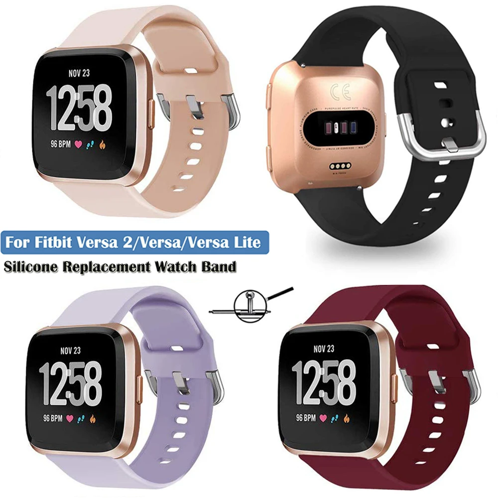 Repuesto de pulsera para Fitbit Versa 2, correa de silicona suave, resistente al agua, accesorios para Fitbit Versa/Versa 2
Repuesto de pulsera para Fitbit Versa 2, correa de silicona suave, resistente al agua, accesorios para Fitbit Versa/Versa 2