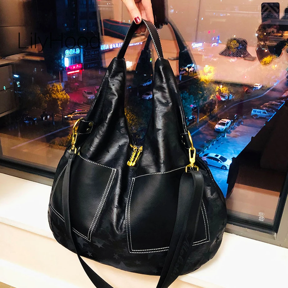 Women Casual Vegan Leather Big Capacity Handbag Female Fashion PU Leather Work Office Laptop Commuter Slouchy Slung Shoulder Bag
Women Casual Vegan Leather Big Capacity Handbag Female Fashion PU Leather Work Office Laptop Commuter Slouchy Slung Shoulder Bag