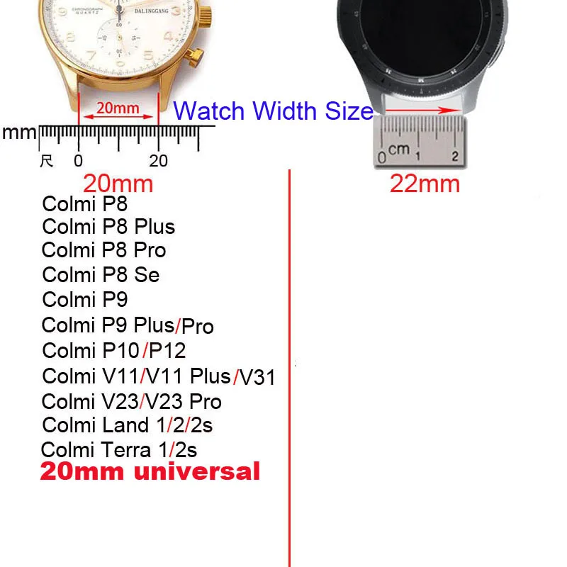 Smart Watch Strap For Colmi P8 Plus P10 P9 V11 V23 Pro Terra Bracelet Watchband 20mm Milanese Metal Replacement Wristband
Smart Watch Strap For Colmi P8 Plus P10 P9 V11 V23 Pro Terra Bracelet Watchband 20mm Milanese Metal Replacement Wristband