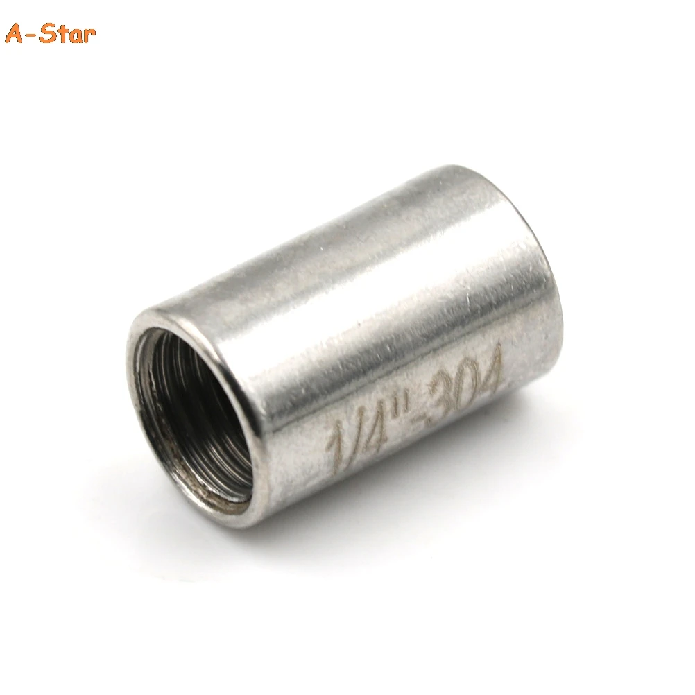 1Pcs Round Nut Rod Pipe Fitting Connector 304 Stainless Steel 1/4'Adapter BSP Female Threaded Max Pressure
1Pcs Round Nut Rod Pipe Fitting Connector 304 Stainless Steel 1/4'Adapter BSP Female Threaded Max Pressure