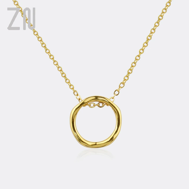 ZN New Fashion Jewelry Gifts Trendy Simple Ins Style Creative Personality Irregular Geometric Circle Pendant Necklaces for Women
ZN New Fashion Jewelry Gifts Trendy Simple Ins Style Creative Personality Irregular Geometric Circle Pendant Necklaces for Women