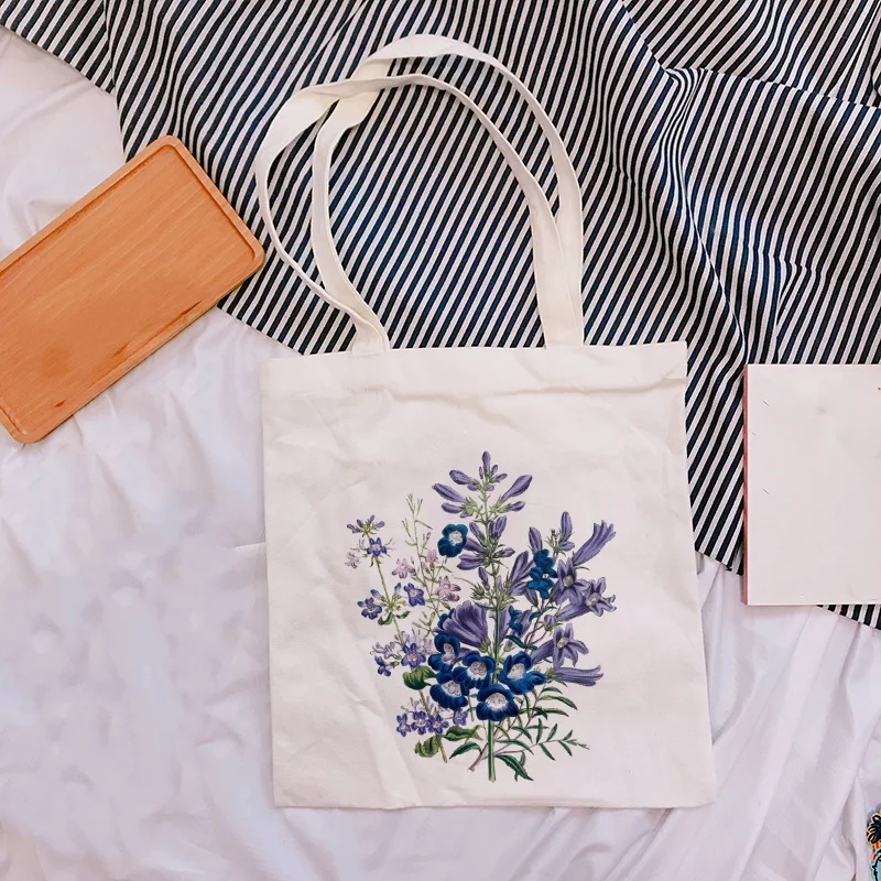 Reusable Female Canvas Bags Large Beach Women Shoulder Bag Flower Print shopper Handbag Ladies Shopping Bags for Groceries 2021
Reusable Female Canvas Bags Large Beach Women Shoulder Bag Flower Print shopper Handbag Ladies Shopping Bags for Groceries 2021