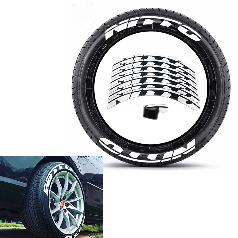 Universal Car Tire Decals Tuning 3D Permanent PVC Joined Decals Tire Decoration Sticker for NITTO 8Pcs/Lot Easy Installation
Universal Car Tire Decals Tuning 3D Permanent PVC Joined Decals Tire Decoration Sticker for NITTO 8Pcs/Lot Easy Installation