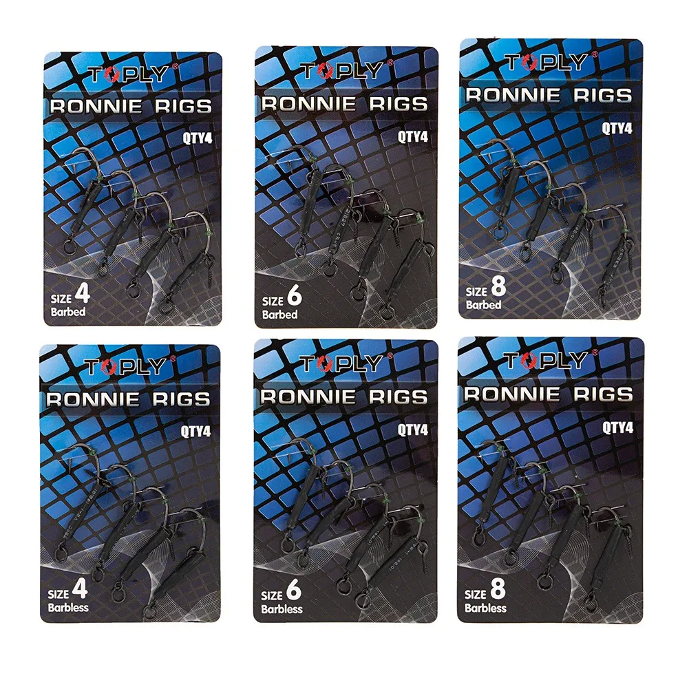 4pcs/Pack Ready Tied Ronnie Rigs Barbed/Barbless Ready Tied Carp Coarse Pop-Up Bait Boilie Hooks Outdoor Fishing Tackle Tools
4pcs/Pack Ready Tied Ronnie Rigs Barbed/Barbless Ready Tied Carp Coarse Pop-Up Bait Boilie Hooks Outdoor Fishing Tackle Tools