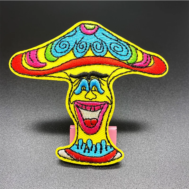 Laugh Mushroom 8.4*7.5cm Iron On Badge Patch Embroidered Applique Sewing Clothes Stickers Garment Apparel Accessories
Laugh Mushroom 8.4*7.5cm Iron On Badge Patch Embroidered Applique Sewing Clothes Stickers Garment Apparel Accessories