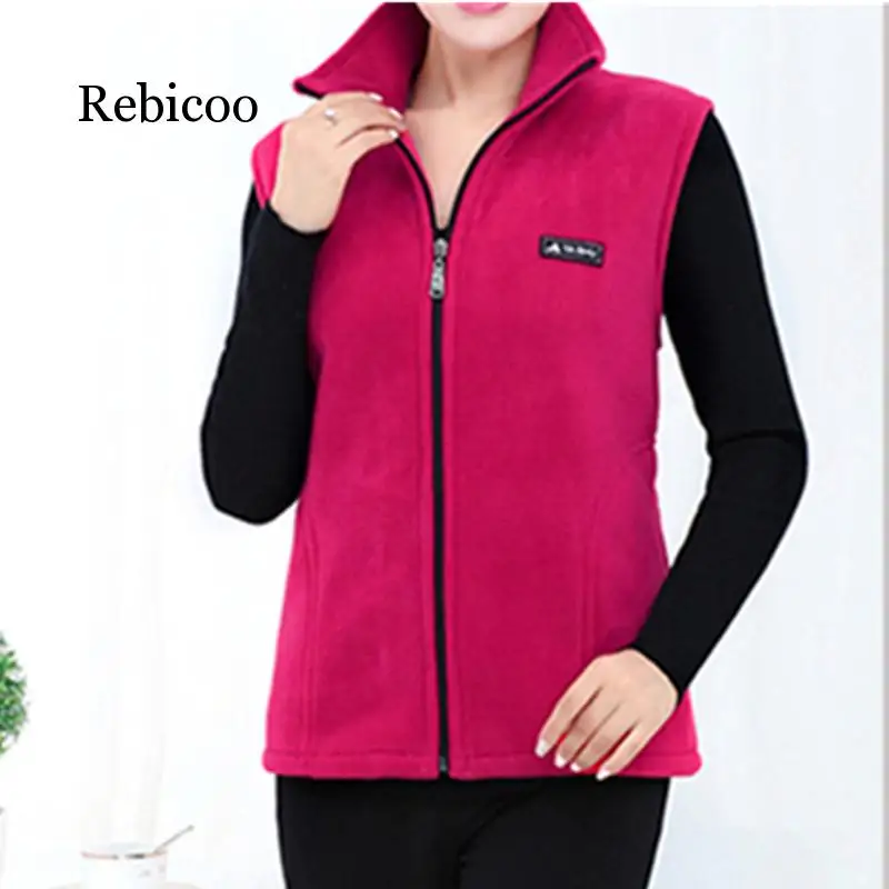 2019 new fleece vest autumn Korean version of the large size sleeveless jacket fashion zipper casual vest female
2019 new fleece vest autumn Korean version of the large size sleeveless jacket fashion zipper casual vest female