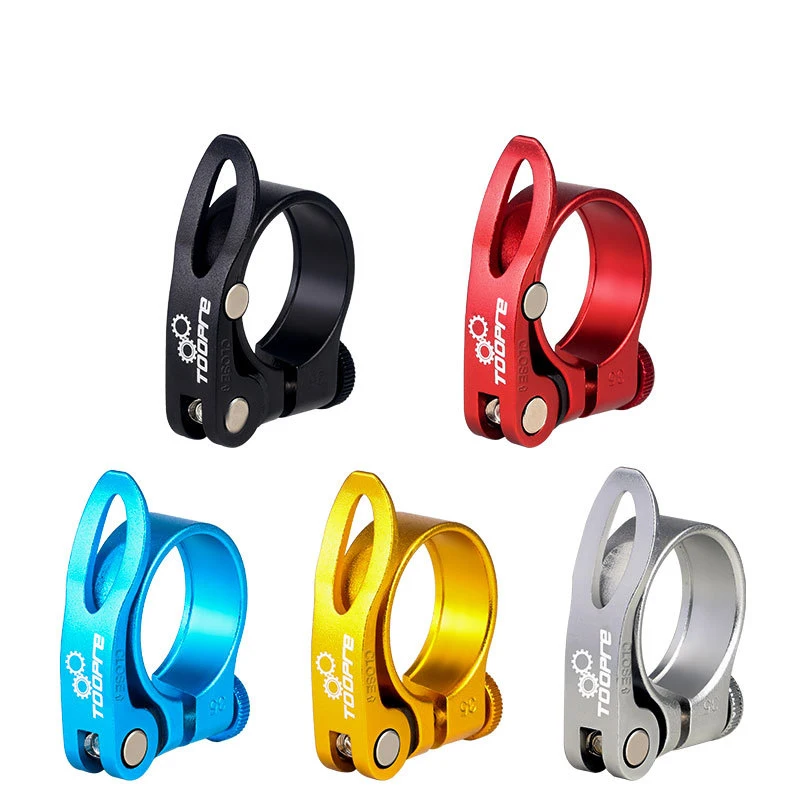 2021 Brand New 31.8/34.9mm Alloy Bicycle Seat Clamp Aluminum Quick Release Mountain MTB BMX Road Bike Bicycle Seat Tube Clamp
2021 Brand New 31.8/34.9mm Alloy Bicycle Seat Clamp Aluminum Quick Release Mountain MTB BMX Road Bike Bicycle Seat Tube Clamp