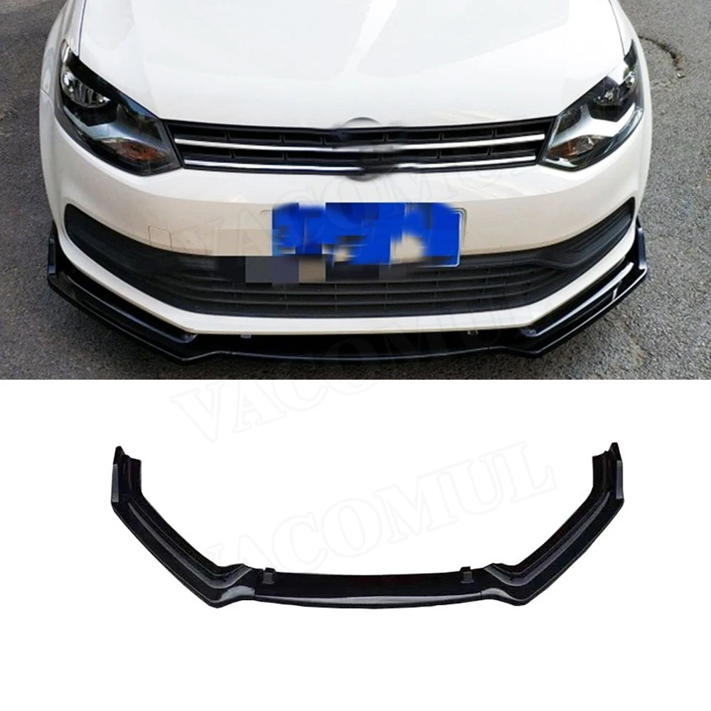 3PCS/Set Front Bumper Lip Spoiler For Volkswagen VW Polo Standard 2014 -2018 Not For GTI Head Chin Shovel Protector
3PCS/Set Front Bumper Lip Spoiler For Volkswagen VW Polo Standard 2014 -2018 Not For GTI Head Chin Shovel Protector