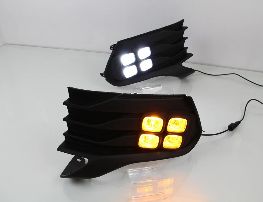 Osmrk led drl daytime running light for Toyota vios 2016-2017 with moving yellow turn signals
Osmrk led drl daytime running light for Toyota vios 2016-2017 with moving yellow turn signals