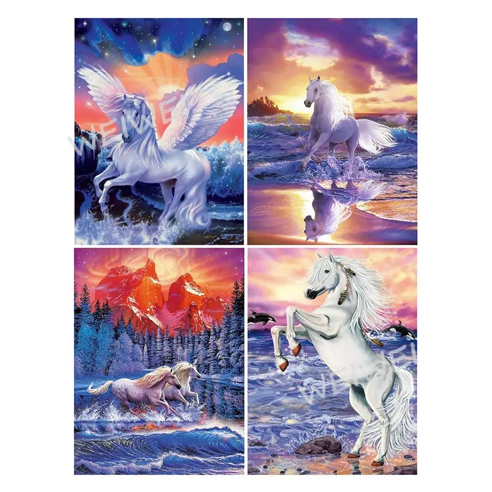 Mosaic Sea Wave Dolphin Magic Animal White Horse Diamond Embroidery Full Square/round Diamond Painting Needlework Wall Decor
Mosaic Sea Wave Dolphin Magic Animal White Horse Diamond Embroidery Full Square/round Diamond Painting Needlework Wall Decor