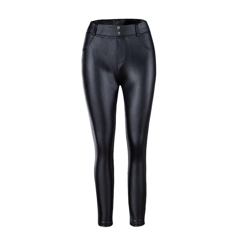 High Waist PU Leather Leggings Women Stylish Trousers Wet Look Trousers Ladies Push Up Bust Pants Slim Capris Plus Size XXL
High Waist PU Leather Leggings Women Stylish Trousers Wet Look Trousers Ladies Push Up Bust Pants Slim Capris Plus Size XXL