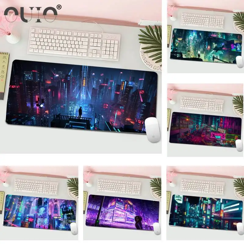 anime Colorful Neon City Rubber mousepad Desk Mat Gaming Mousepad XL Large Gamer Keyboard PC Desk Mat Computer Tablet Mouse Pad
anime Colorful Neon City Rubber mousepad Desk Mat Gaming Mousepad XL Large Gamer Keyboard PC Desk Mat Computer Tablet Mouse Pad
