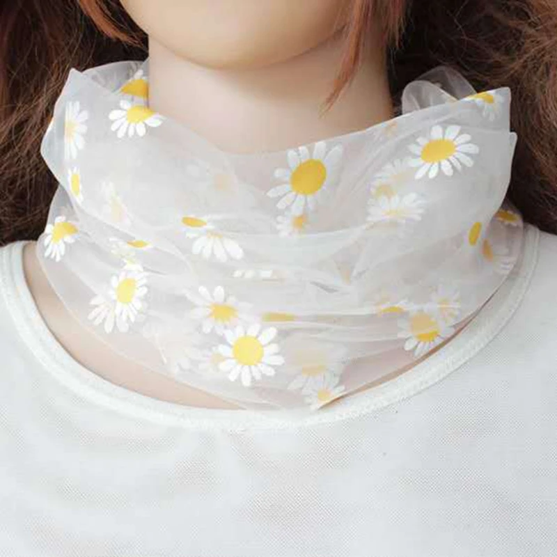 Spring Summer Lace Mesh Neck Collar Scarf Women Head Thin Sunscreen Variety Small Silk Anti-UV Scarf Mask Multi-Function Scarf
Spring Summer Lace Mesh Neck Collar Scarf Women Head Thin Sunscreen Variety Small Silk Anti-UV Scarf Mask Multi-Function Scarf