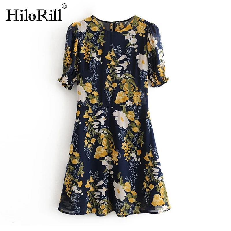 HiloRill женское винтажное мини-платье с круглым вырезом, летнее платье с цветочным принтом и оборками, повседневные платья с коротким рукавом ...
HiloRill женское винтажное мини-платье с круглым вырезом, летнее платье с цветочным принтом и оборками, повседневные платья с коротким рукавом ...