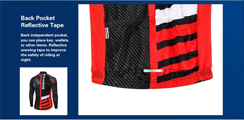 Mieyco Men's cycling jersey long sleeve bicicleta shirt road bike Outdoor sportswear Roupa Ciclismo hombre mountain bike clothes
Mieyco Men's cycling jersey long sleeve bicicleta shirt road bike Outdoor sportswear Roupa Ciclismo hombre mountain bike clothes