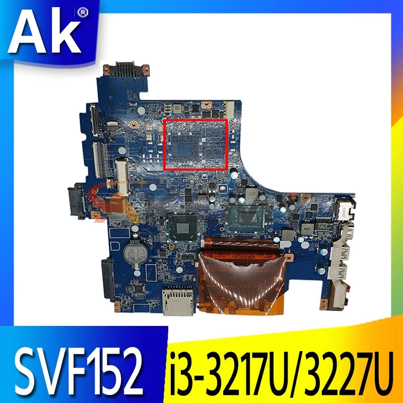 For SONY VIAO SVF152 SVF152A Laptop motherboard DA0HK9MB6D0 With i3-3217U/3227U CPU A1945019A A1945017A A1951371A 100% test ok
For SONY VIAO SVF152 SVF152A Laptop motherboard DA0HK9MB6D0 With i3-3217U/3227U CPU A1945019A A1945017A A1951371A 100% test ok
