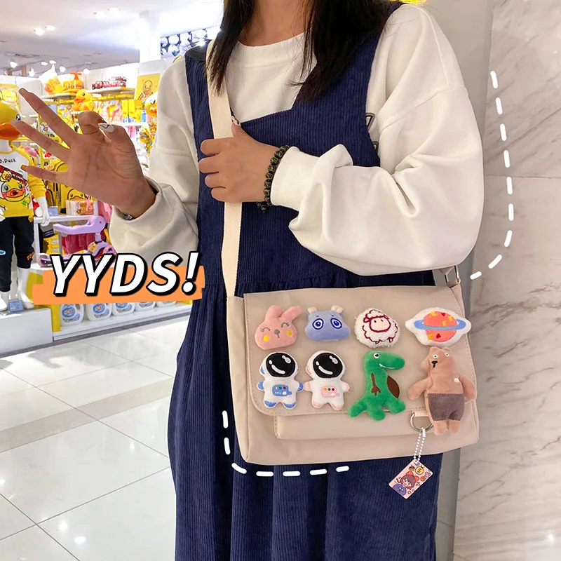 Cartoon cute bag female new Korean version ins spaceman doll girl shoulder bag lady messenger bag
Cartoon cute bag female new Korean version ins spaceman doll girl shoulder bag lady messenger bag
