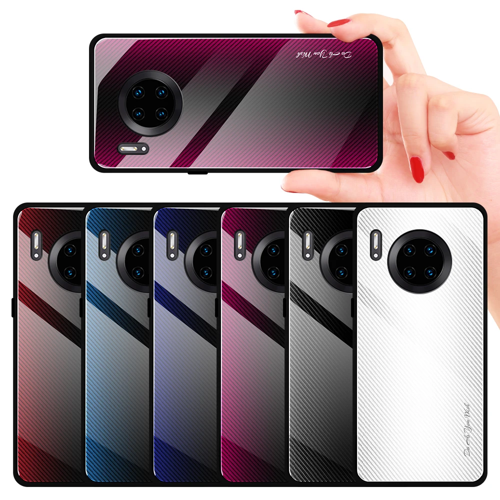 For Huawei Mate 30 Pro case silicone soft bumper lines tempered glass case for capa Huawei Mate 30 Lite case 360 full back cover
For Huawei Mate 30 Pro case silicone soft bumper lines tempered glass case for capa Huawei Mate 30 Lite case 360 full back cover