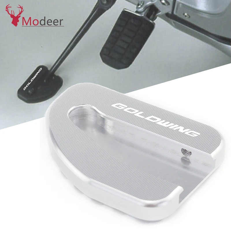 Motorcycle Side Stand Kickstand Enlarger Pad Plate Support Extension For Honda Goldwing 1800 GL1800 F6B 2002-2017 (expet 2015)
Motorcycle Side Stand Kickstand Enlarger Pad Plate Support Extension For Honda Goldwing 1800 GL1800 F6B 2002-2017 (expet 2015)