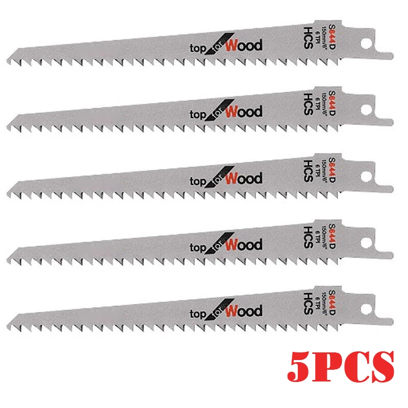 5 Pcs 150mm S644D Saw Blades TPI 6 Reciprocating Saws Clean Cutting For Wood PVC Fibreboard For AEG Makita Milwaukee Hitachi
5 Pcs 150mm S644D Saw Blades TPI 6 Reciprocating Saws Clean Cutting For Wood PVC Fibreboard For AEG Makita Milwaukee Hitachi