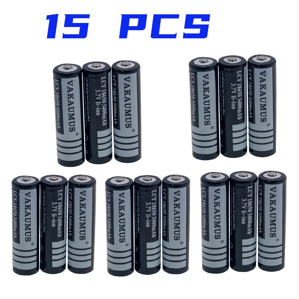 100% Original Brand New 18650 Battery 3.7V 3400MAH Fan Strong Light Flashlight Toy Radio Lithium Ion Rechargeable Battery
100% Original Brand New 18650 Battery 3.7V 3400MAH Fan Strong Light Flashlight Toy Radio Lithium Ion Rechargeable Battery