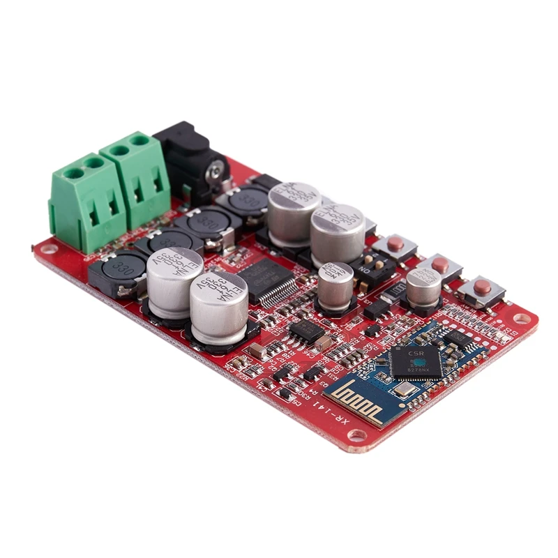 TDA7492P 50 Вт + беспроводной Bluetooth o приемник усилитель плата модуль Часть|Усилители