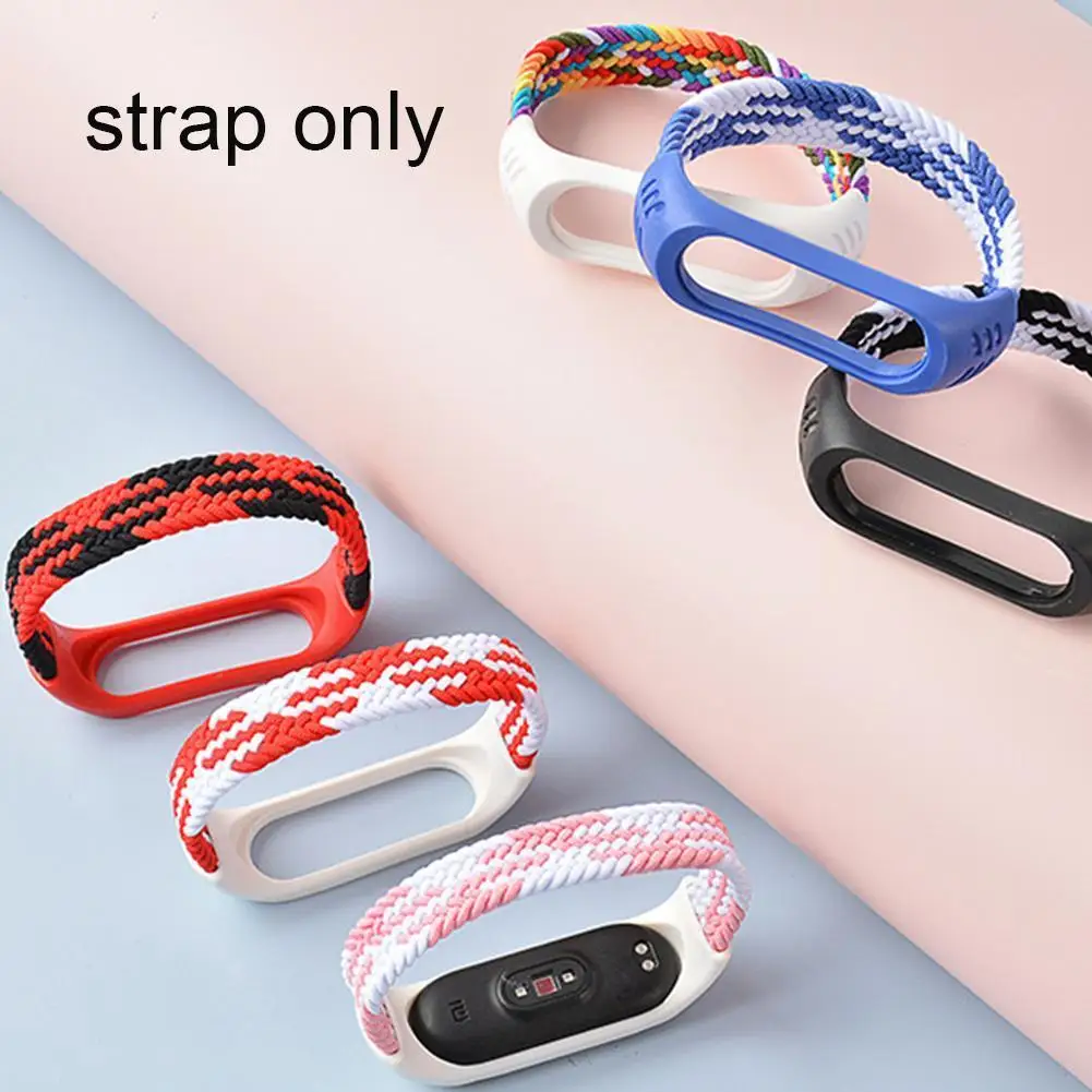 New Nylon Strap For Xiaomi Mi Band 4 3 5 Bracelet Wristband Braided Solo Loop Elastic Bracelet For Mi Band 3 4 5 Watch Strap
New Nylon Strap For Xiaomi Mi Band 4 3 5 Bracelet Wristband Braided Solo Loop Elastic Bracelet For Mi Band 3 4 5 Watch Strap