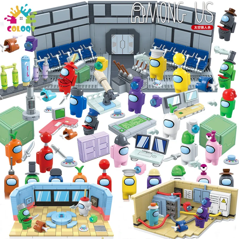 Kids Toys Among US Game Model Building Blocks Mini Dolls Figures Bricks Idear Creative DIY Moded kit Toys For Children as Gifts
Kids Toys Among US Game Model Building Blocks Mini Dolls Figures Bricks Idear Creative DIY Moded kit Toys For Children as Gifts