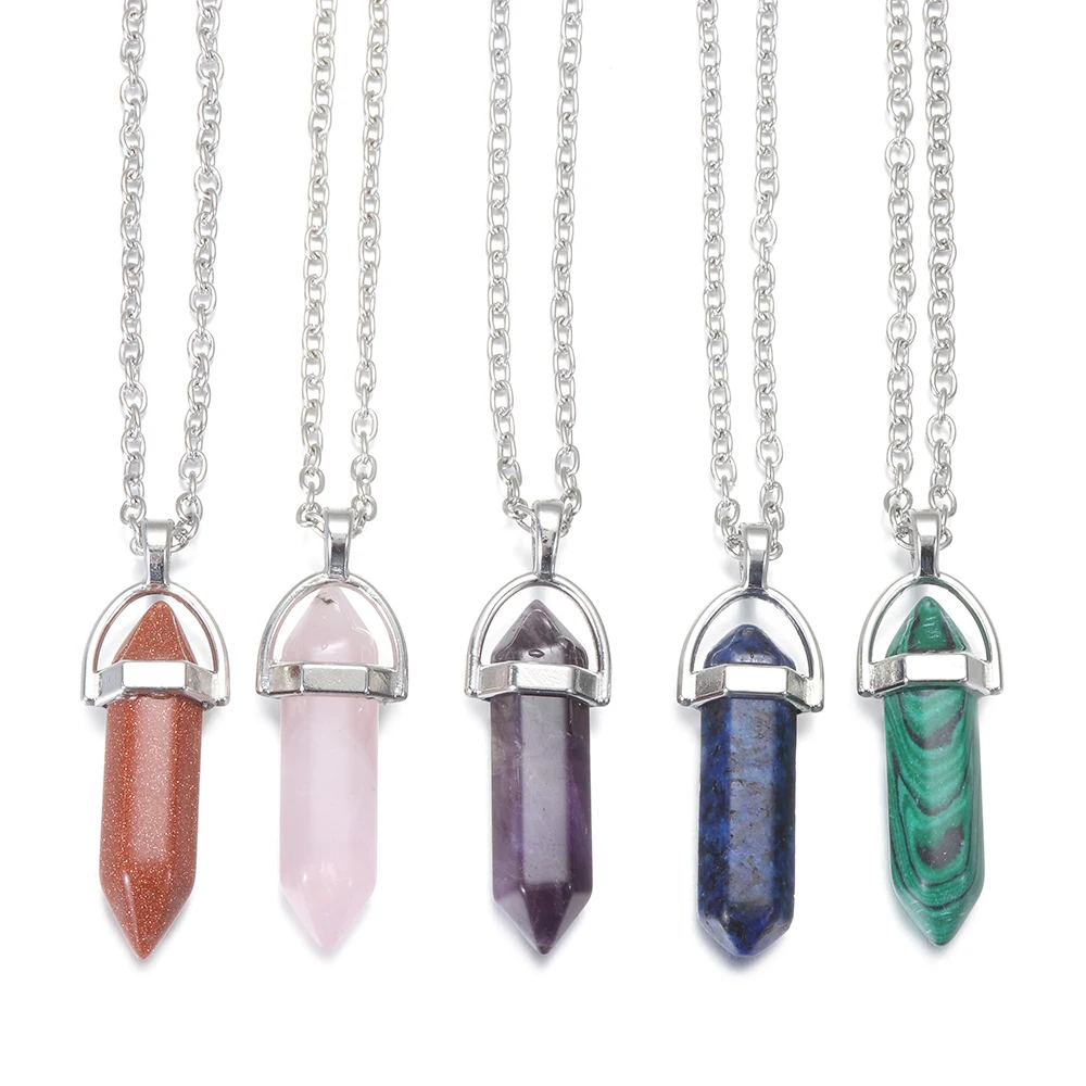 Посеребренная Подвеска из натурального камня, Кварцевая цепочка, Хрустальная шестиугольная чакра, исцеляющая точка, маятник, ожерелье, юве...
Посеребренная Подвеска из натурального камня, Кварцевая цепочка, Хрустальная шестиугольная чакра, исцеляющая точка, маятник, ожерелье, юве...