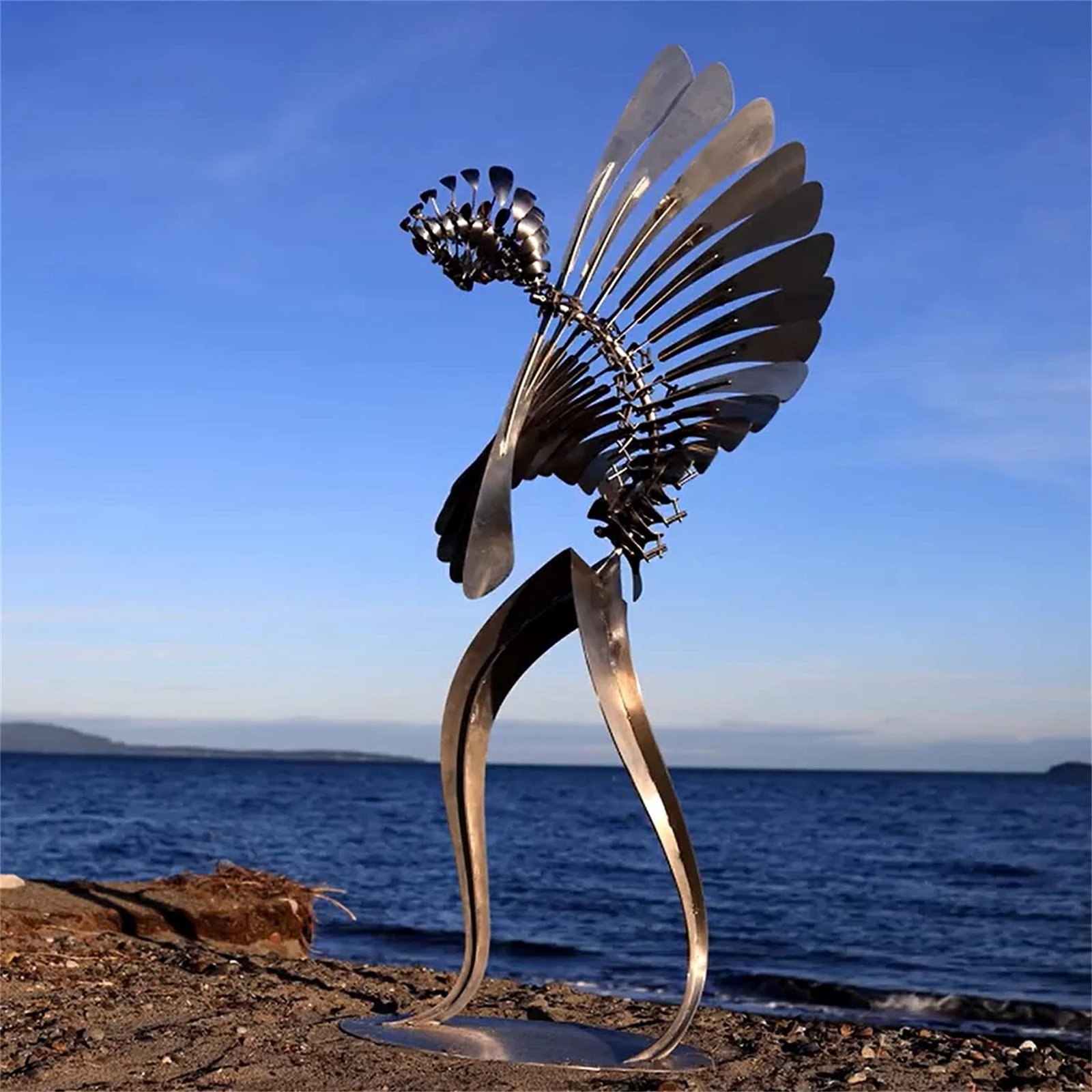 Human Shaped Metal Windmill Decorative Artware for Patio Yard Park Silver Statues Garden Ornament Outdoor
Human Shaped Metal Windmill Decorative Artware for Patio Yard Park Silver Statues Garden Ornament Outdoor