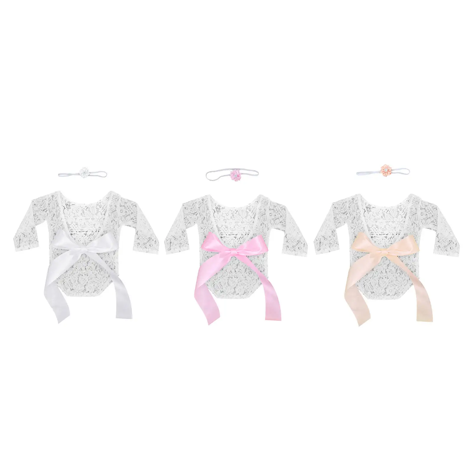 Newborn Girl Photo Shoot Clothes Bodysuit Lace Romper Big Bow Jumpsuit Floral Outfit
Newborn Girl Photo Shoot Clothes Bodysuit Lace Romper Big Bow Jumpsuit Floral Outfit