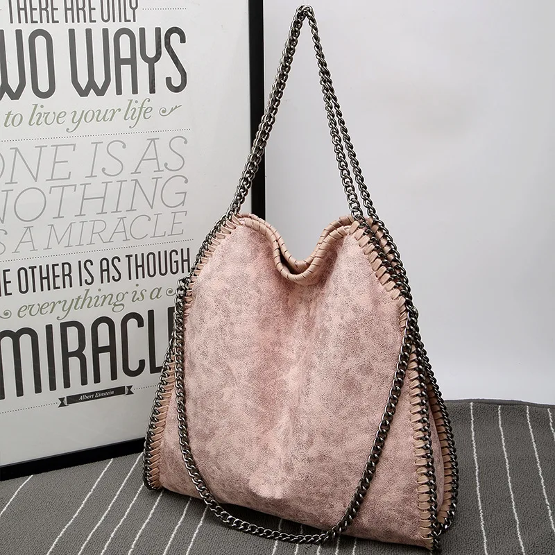 2021 New Frosted Material Handbag Chain Woven Foldable Lady Shoulder Bag Women Multi-funcation Bag Large Capacity Shopping Totes
2021 New Frosted Material Handbag Chain Woven Foldable Lady Shoulder Bag Women Multi-funcation Bag Large Capacity Shopping Totes