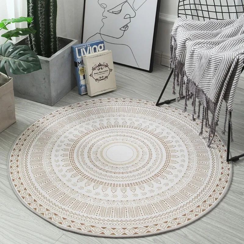 NEW Ins Nordic Round Carpet Computer Chair Floor Mat Kids Play Tent Rug Home Entrance/Hallway Doormat Cloakroom Rugs And Carpets
NEW Ins Nordic Round Carpet Computer Chair Floor Mat Kids Play Tent Rug Home Entrance/Hallway Doormat Cloakroom Rugs And Carpets