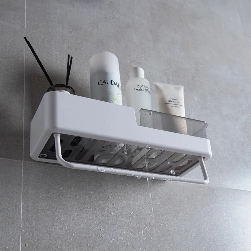 Punch-Free Bathroom Rack Raise The Guardrail Wall Hanging Toilet Kitchen Seasoning Storage Rack Supplies Bathroom Accessories
Punch-Free Bathroom Rack Raise The Guardrail Wall Hanging Toilet Kitchen Seasoning Storage Rack Supplies Bathroom Accessories