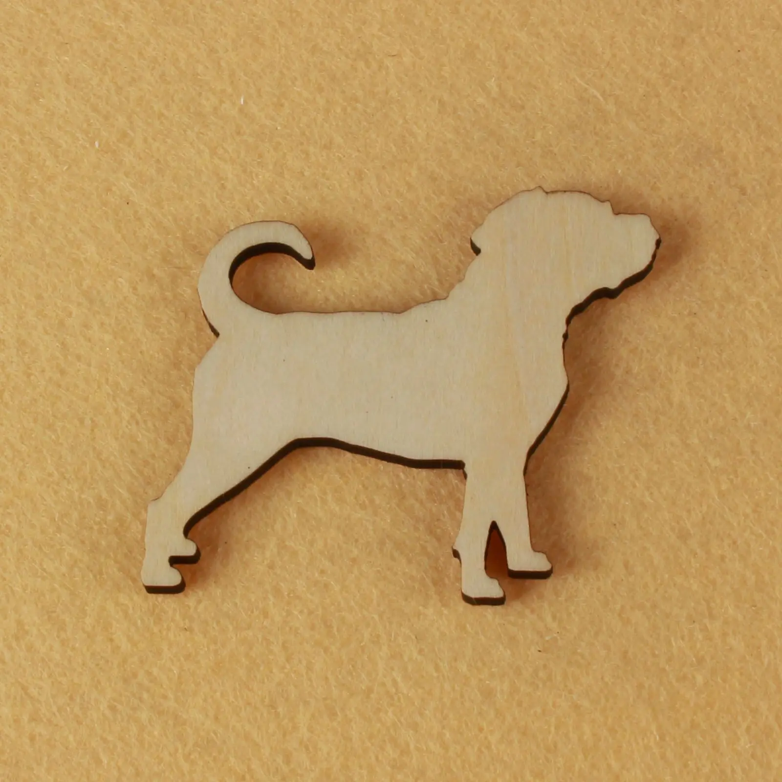 Dog shape, mascot laser cut, Christmas decorations, silhouette, blank unpainted, 25 pieces, wooden shape (0781)
Dog shape, mascot laser cut, Christmas decorations, silhouette, blank unpainted, 25 pieces, wooden shape (0781)