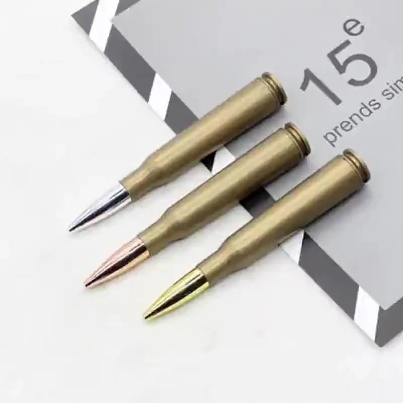 Creative Stationery Simulation Retro Bullet Modeling Ballpoint Pen Plastic Student Kid Toy Prize Office Advertising Gifts 1PC
Creative Stationery Simulation Retro Bullet Modeling Ballpoint Pen Plastic Student Kid Toy Prize Office Advertising Gifts 1PC