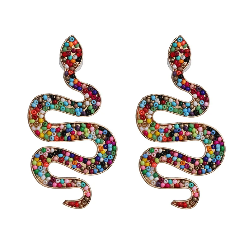 New fashion Snake Earrings retro national style exaggerated Earrings popular in Europe and America
New fashion Snake Earrings retro national style exaggerated Earrings popular in Europe and America