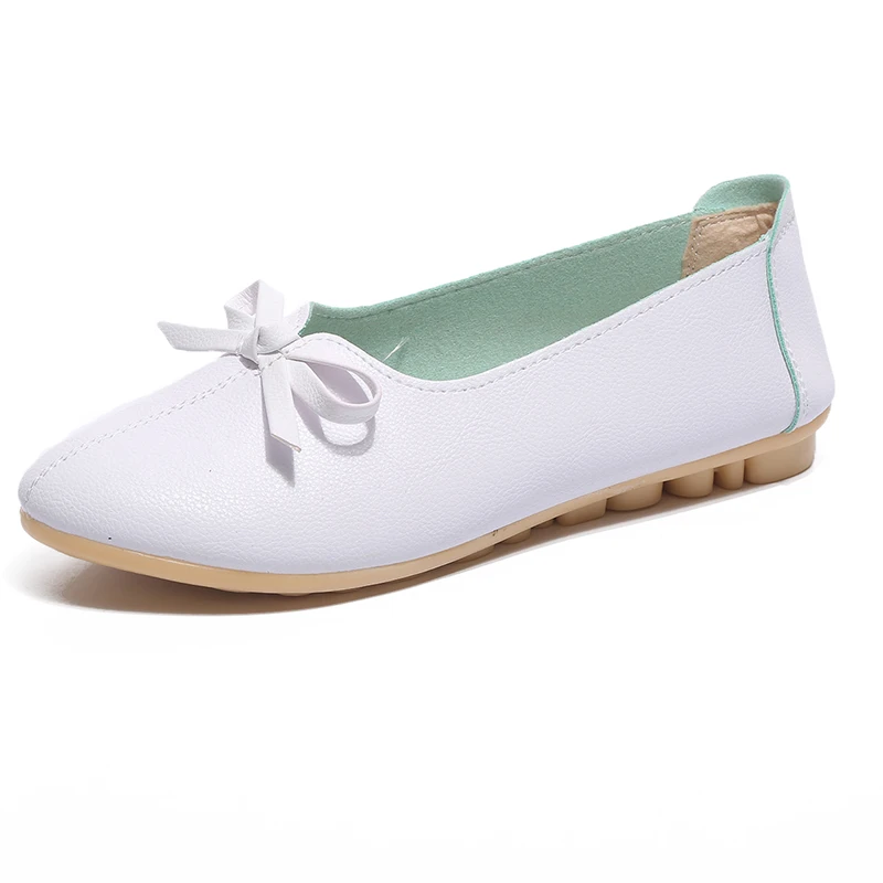 Women Flats White Shoes Comfortable Ladies Shoes Woman Slip on Flat Shoes Bow Loafers Candy Color Boat Shoes Zapatos Mujer 6692
Women Flats White Shoes Comfortable Ladies Shoes Woman Slip on Flat Shoes Bow Loafers Candy Color Boat Shoes Zapatos Mujer 6692