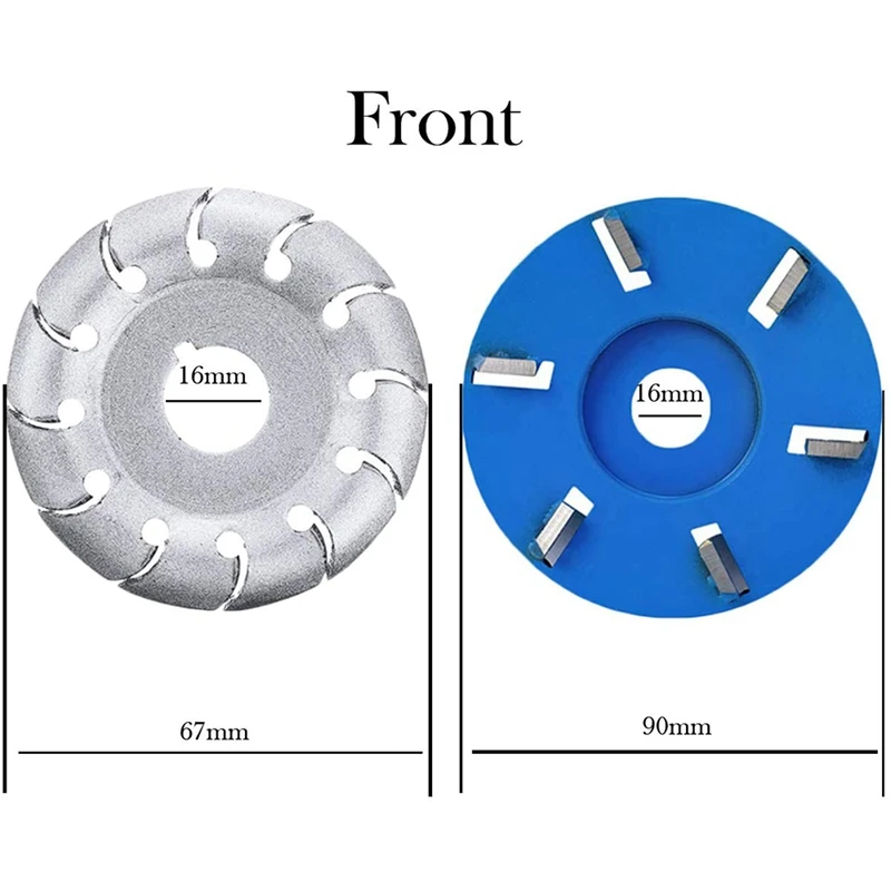 12 Teeth Wood Shaping Disc Wood Carving Disc, 6 Teeth Power Wood Carving Disc Woodworking Milling Cutter
12 Teeth Wood Shaping Disc Wood Carving Disc, 6 Teeth Power Wood Carving Disc Woodworking Milling Cutter