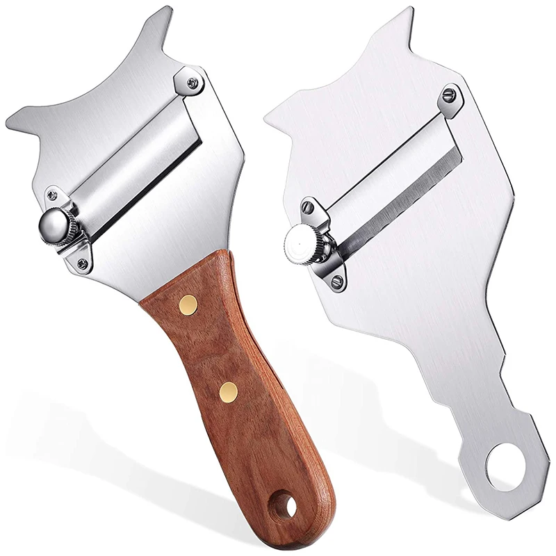2 Pieces Truffle Slicer Adjustable Blade Rosewood Handle Stainless Steel Cheese Chocolate Truffle Shaver Truffle Cutter
2 Pieces Truffle Slicer Adjustable Blade Rosewood Handle Stainless Steel Cheese Chocolate Truffle Shaver Truffle Cutter