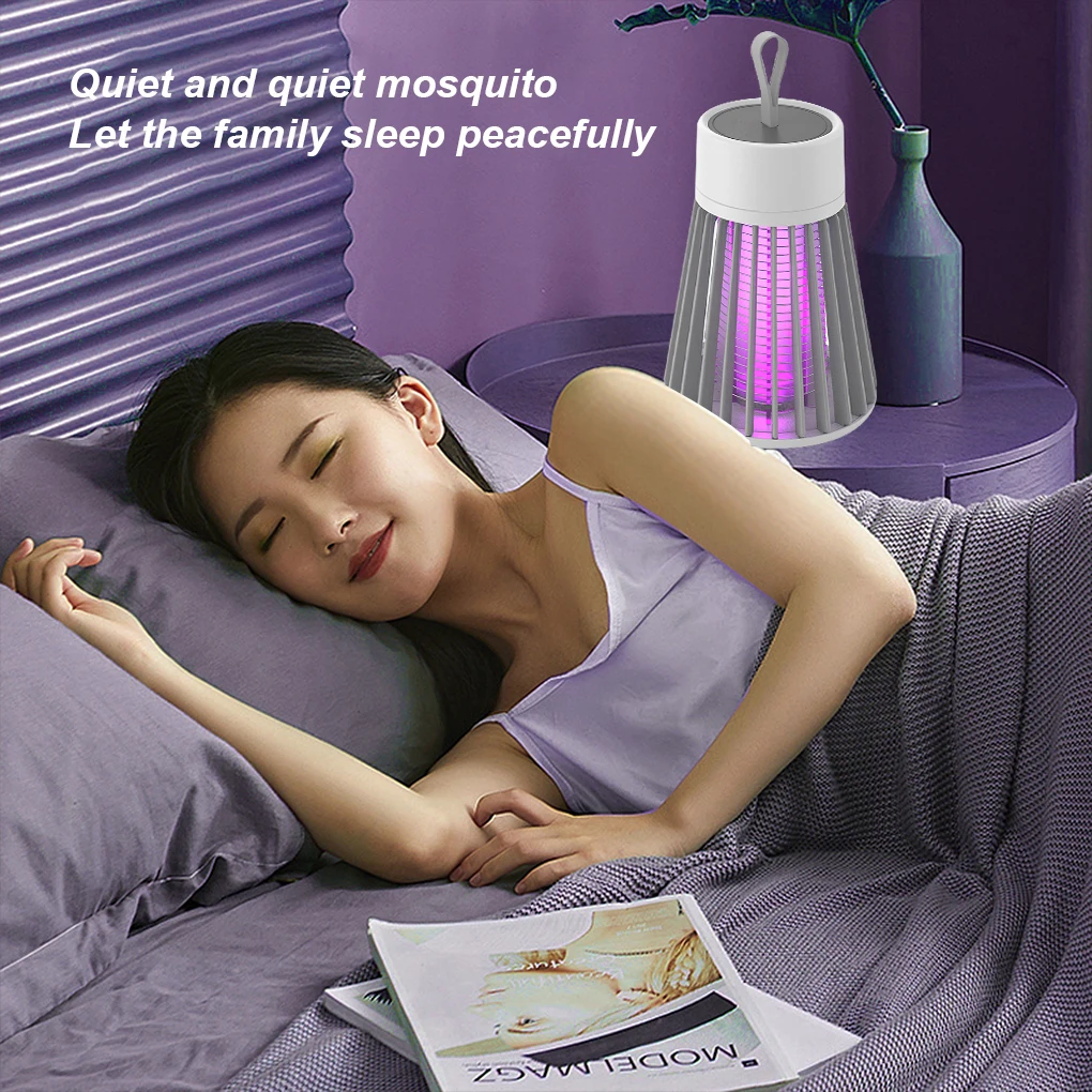 Insect Purple Light USB Pest Control Lamp Flying Bug Luring Purple Light Electric Shock Function Low Noise Design for Heath Life
Insect Purple Light USB Pest Control Lamp Flying Bug Luring Purple Light Electric Shock Function Low Noise Design for Heath Life