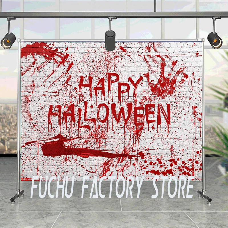 Red Bloody Brick Wall Halloween Day Photography Backgrounds Horror Theme Party Backdrops For Photo Studio Props Custom Vinyl
Red Bloody Brick Wall Halloween Day Photography Backgrounds Horror Theme Party Backdrops For Photo Studio Props Custom Vinyl
