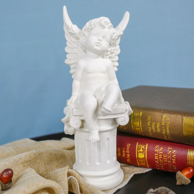 Nordic Resin Angel Figurines Cute Angel Boy Sculpture Crafts Home Decoration Accessories for Living Room Desktop Ornametns
Nordic Resin Angel Figurines Cute Angel Boy Sculpture Crafts Home Decoration Accessories for Living Room Desktop Ornametns