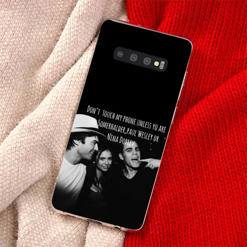 Vampire Diaries Stefan Damon Phone Case Transparent for Samsung A71 S9 10 20 HUAWEI p30 40 honor 10i 8x xiaomi note 8 Pro 10t 11 
Vampire Diaries Stefan Damon Phone Case Transparent for Samsung A71 S9 10 20 HUAWEI p30 40 honor 10i 8x xiaomi note 8 Pro 10t 11