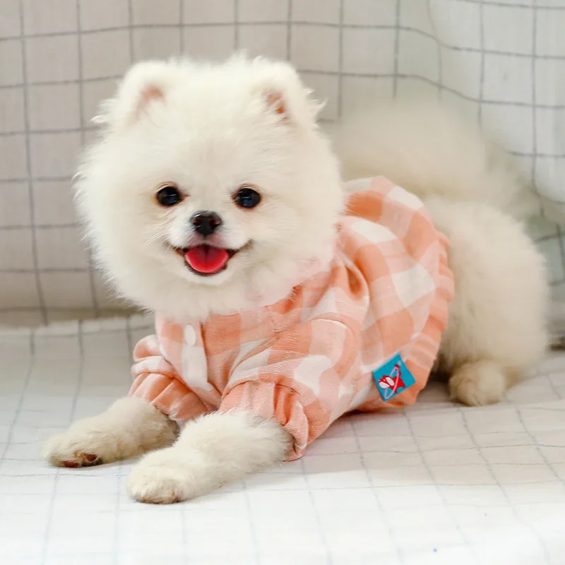 Dog summer sun protection clothing pet clothes insect-proof bite blouse breathable Teddy Bomei Schnauzer casual cat outfit
Dog summer sun protection clothing pet clothes insect-proof bite blouse breathable Teddy Bomei Schnauzer casual cat outfit