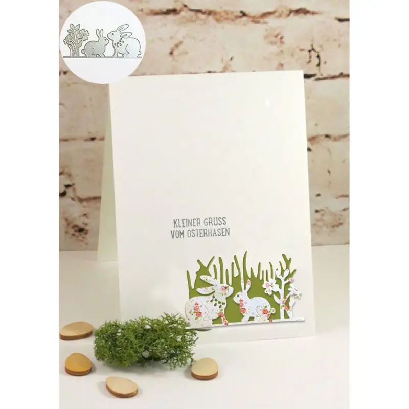 Easter Bunny Flower Metal Cutting Dies Stencil Scrapbooking DIY Album Stamp Paper Card Embossing
Easter Bunny Flower Metal Cutting Dies Stencil Scrapbooking DIY Album Stamp Paper Card Embossing